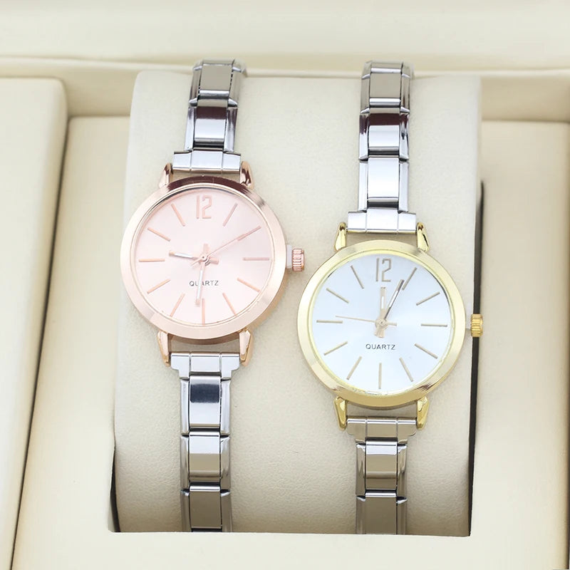 Blisca Watch Gold Silver - Edição Limitada