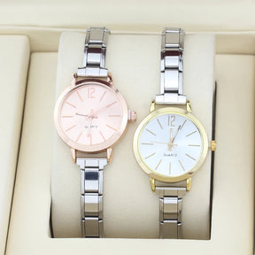 Blisca Watch Gold Silver - Edição Limitada