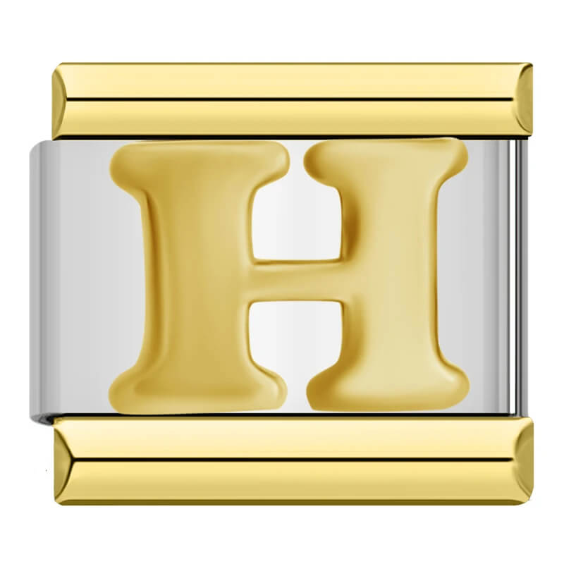 Charm Iniciais Line Gold - Blisca®