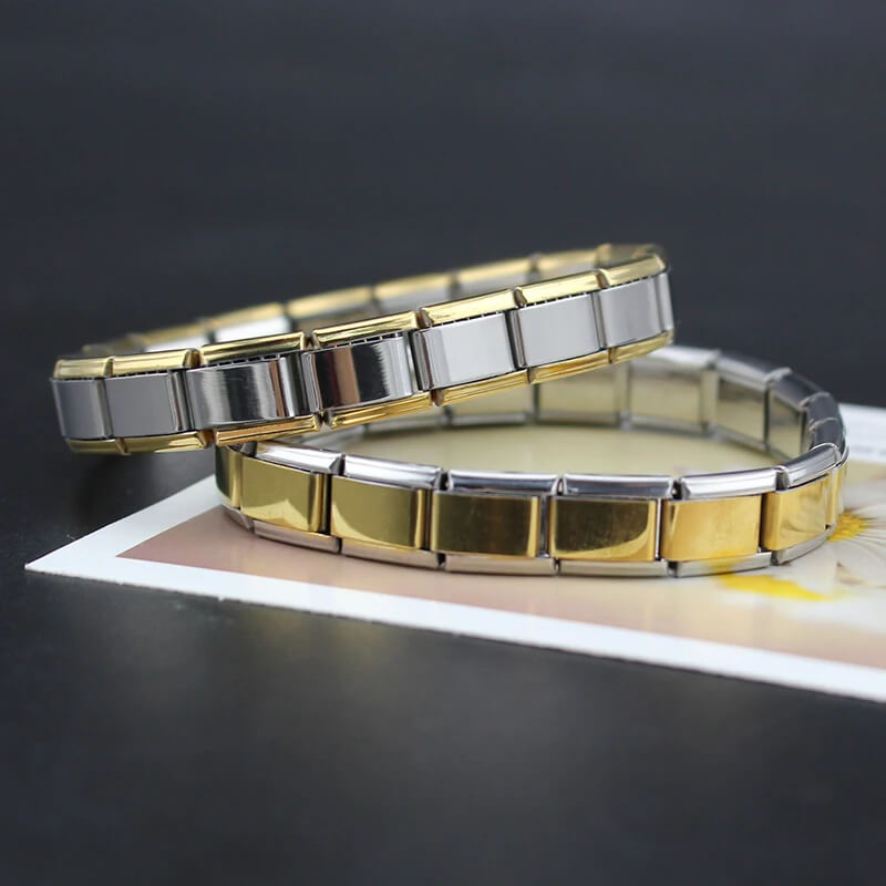 Pulseira Italiana de Charm Line Gold