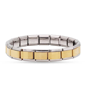 Pulseira Italiana de Charm Line Silver