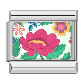 Charm Estampas Florais - Blisca®