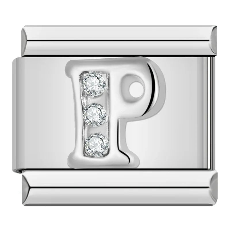 Charm Iniciais com Brilhante - Blisca®