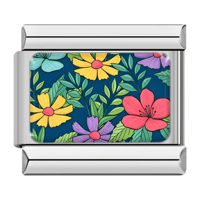 Charm Estampas Florais - Blisca®
