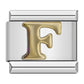 Charm Iniciais Silver Gold - Blisca®