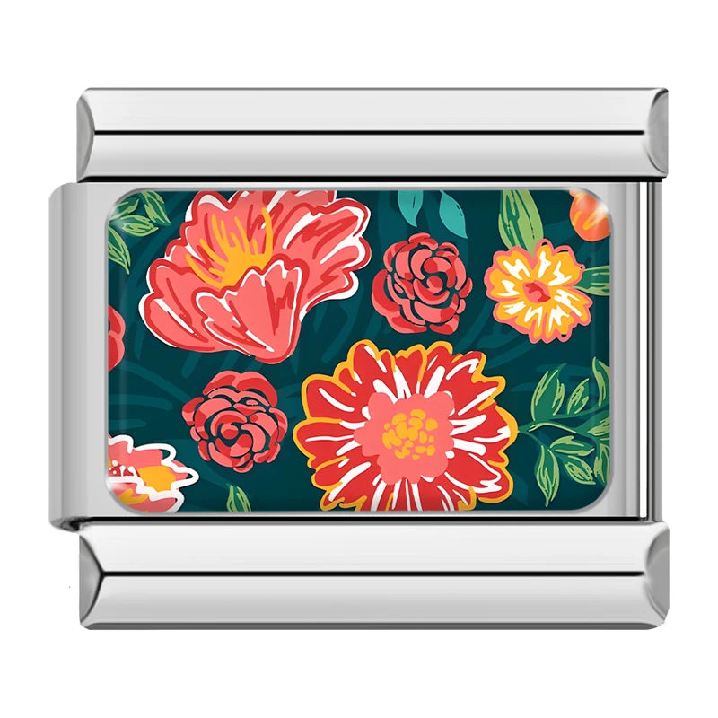Charm Estampas Florais - Blisca®