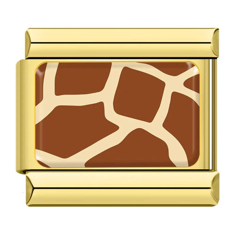 Charm Animal Print Gold - Blisca®
