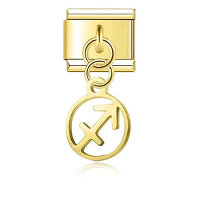 Charm Pendant Signos Gold - Blisca®
