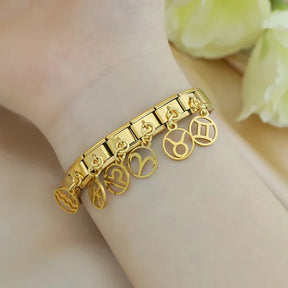 Charm Pendant Signos Gold - Blisca®