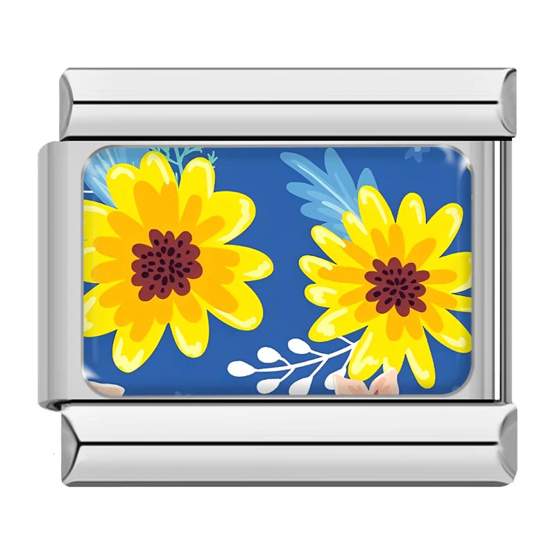 Charm Estampas Florais - Blisca®
