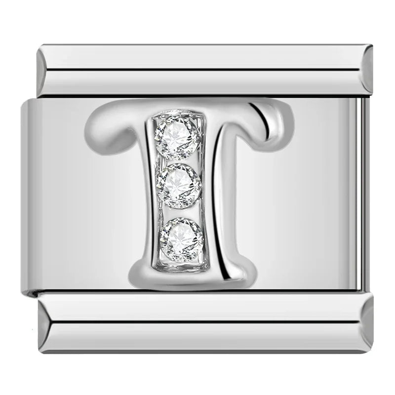 Charm Iniciais com Brilhante - Blisca®