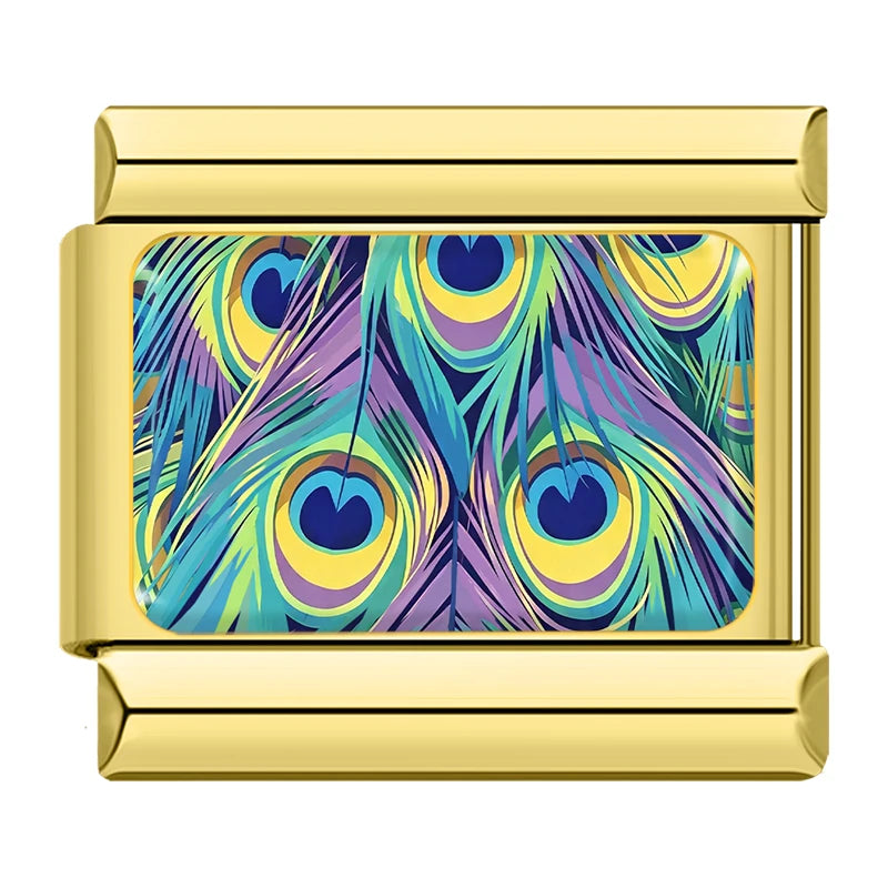 Charm Animal Print Gold - Blisca®