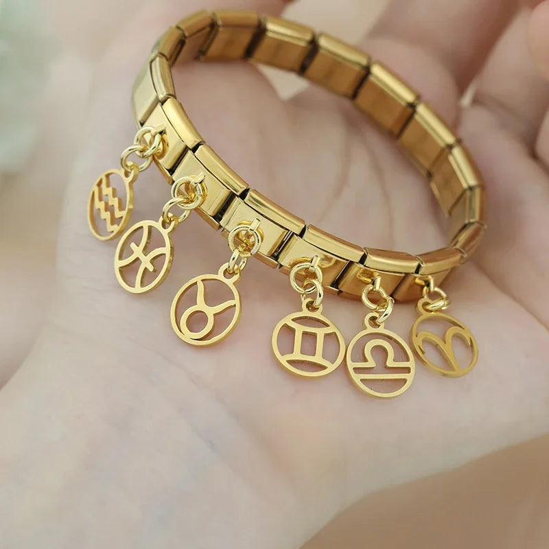 Charm Pendant Signos Gold - Blisca®