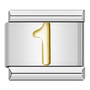 Charm Números Gold - Blisca®