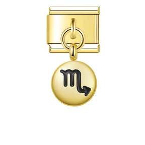 Charm Pendant Signos Circle Gold - Blisca®