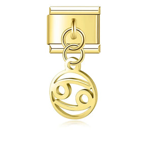 Charm Pendant Signos Gold - Blisca®