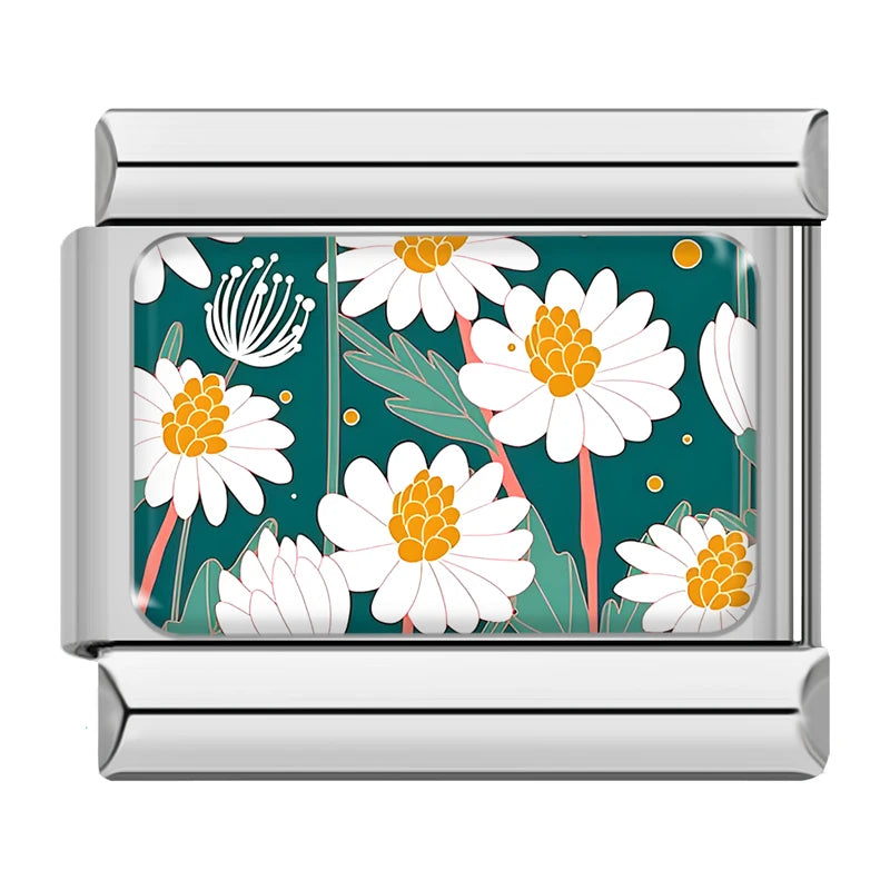 Charm Estampas Florais - Blisca®