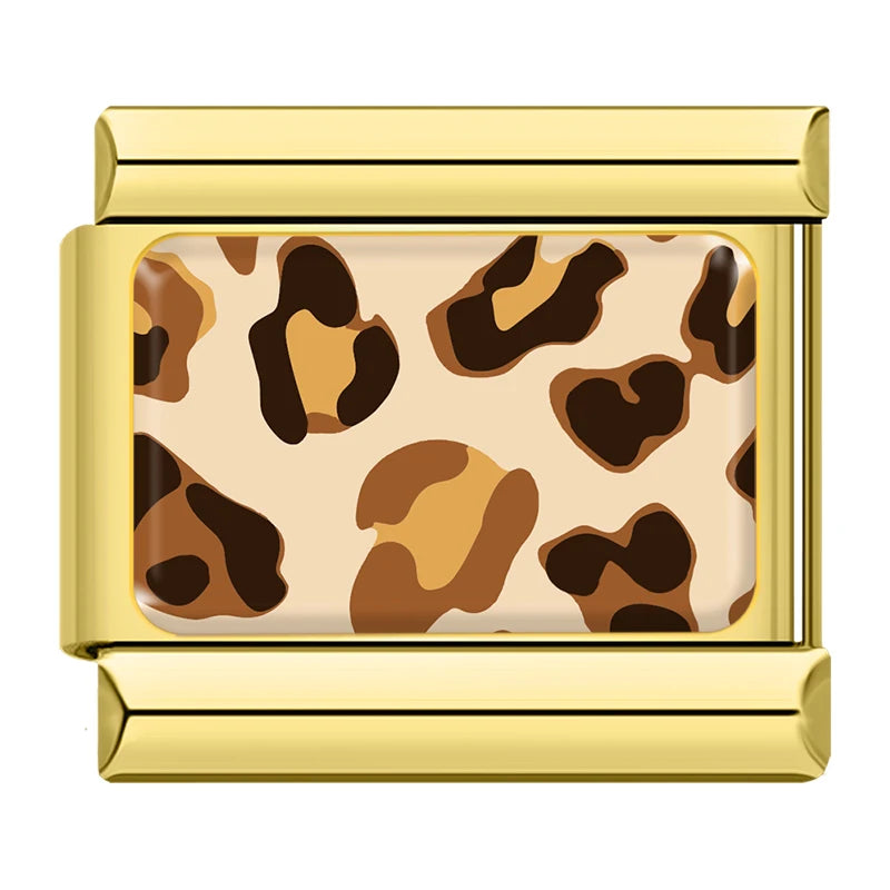 Charm Animal Print Gold - Blisca®