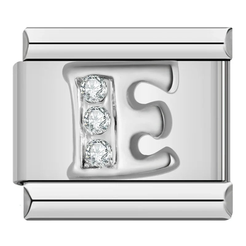 Charm Iniciais com Brilhante - Blisca®