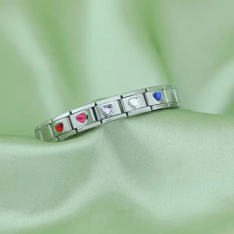 Charm Coração de Zircônia Colors - Blisca®