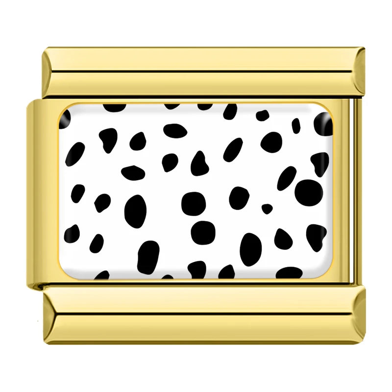 Charm Animal Print Gold - Blisca®