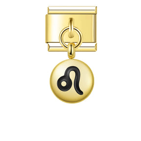 Charm Pendant Signos Circle Gold - Blisca®