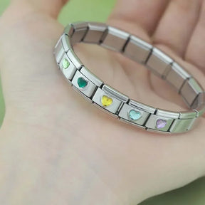 Charm Coração de Zircônia Colors - Blisca®