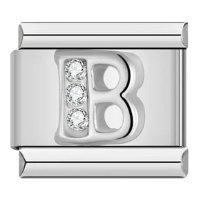 Charm Iniciais com Brilhante - Blisca®