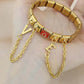 Charm Corrente Iniciais Gold - Blisca®