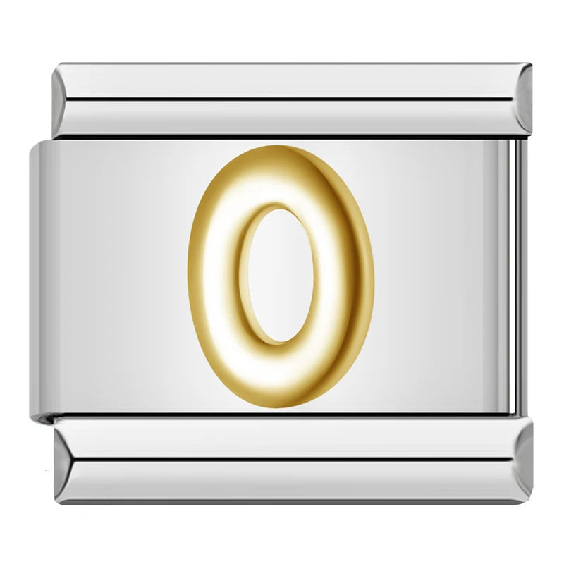 Charm Números Gold - Blisca®