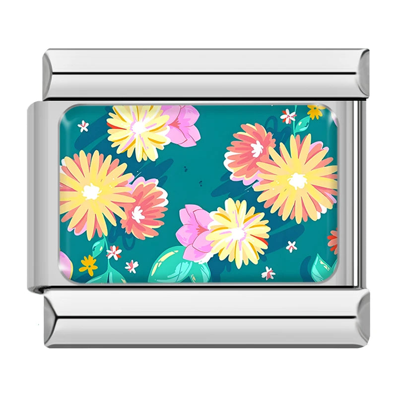 Charm Estampas Florais - Blisca®