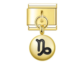 Charm Pendant Signos Circle Gold - Blisca®