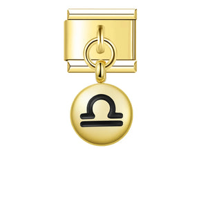 Charm Pendant Signos Circle Gold - Blisca®