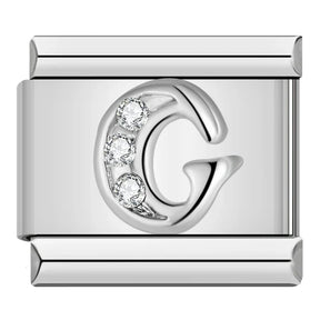 Charm Iniciais com Brilhante - Blisca®