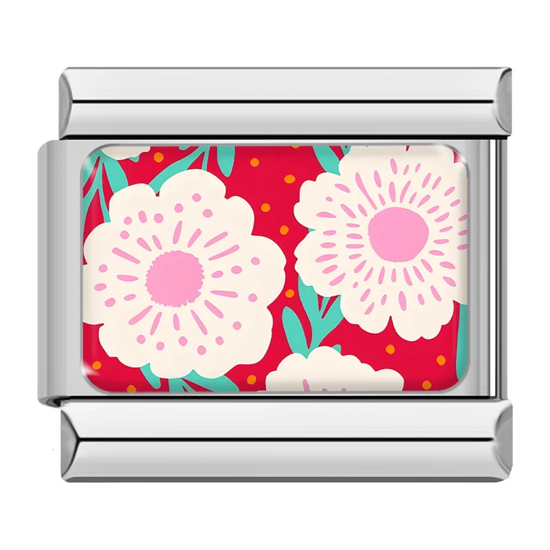 Charm Estampas Florais - Blisca®